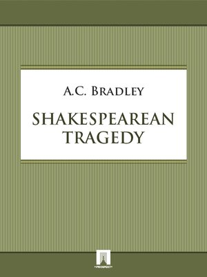 cover image of Shakespearean tragedy